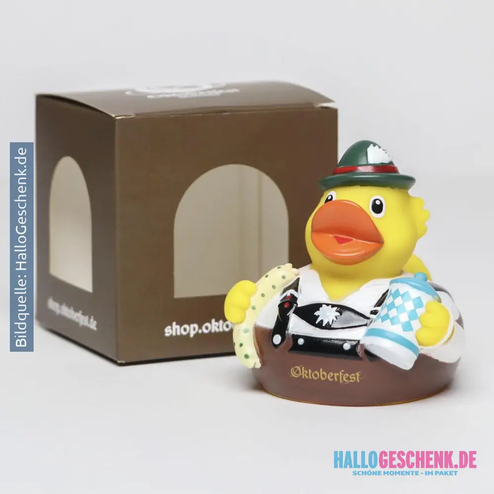 Oktoberfest Bayer Bavaria Edition • Volksfest • Wiesn • limitiert Quietsche-Ente / Badeente • Offizielles Lizenzprodukt