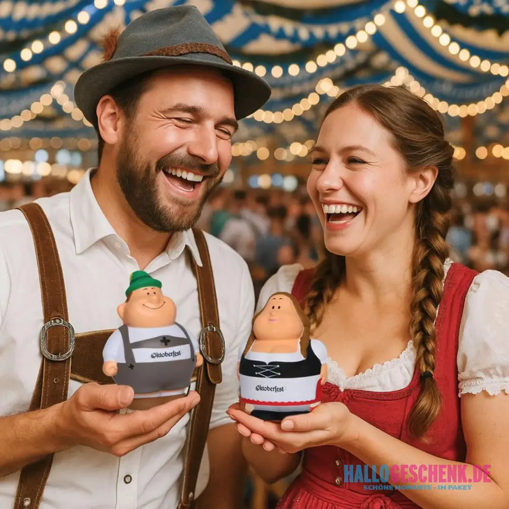 Oktoberfest™ Bert® „Bayer’ • Anti-Stress-Figur • Quetschfigur - Quetschfigur