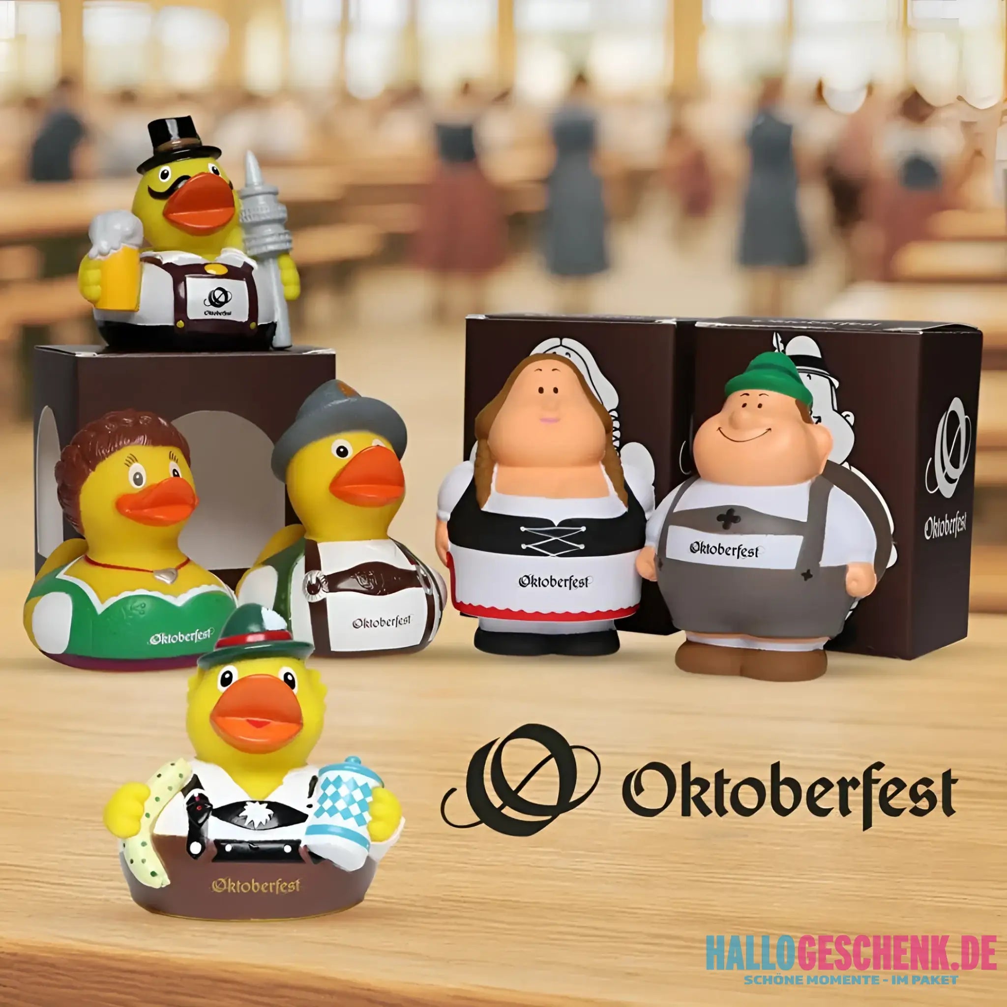 Oktoberfest™ Berta® „Bayerin’ • Anti-Stress-Figur • Quetschfigur - Quetschfigur