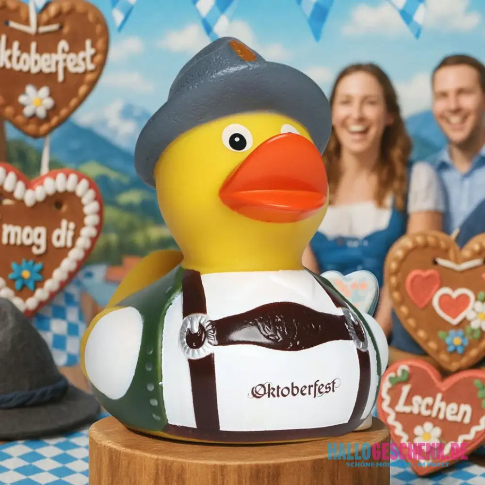 Oktoberfest™ Tracht • Quietsche-Ente / Badeente - Badeenten