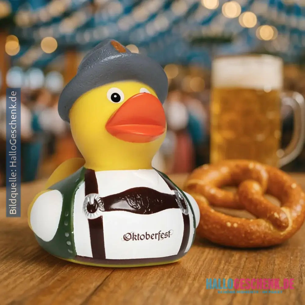 Oktoberfest™ Tracht • Quietsche-Ente / Badeente - Badeenten
