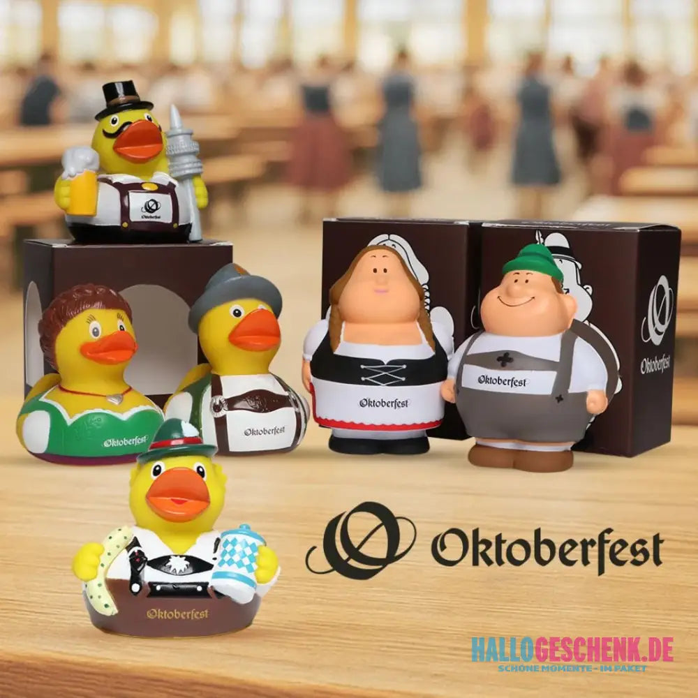Oktoberfest™ Tracht • Quietsche-Ente / Badeente - Badeenten