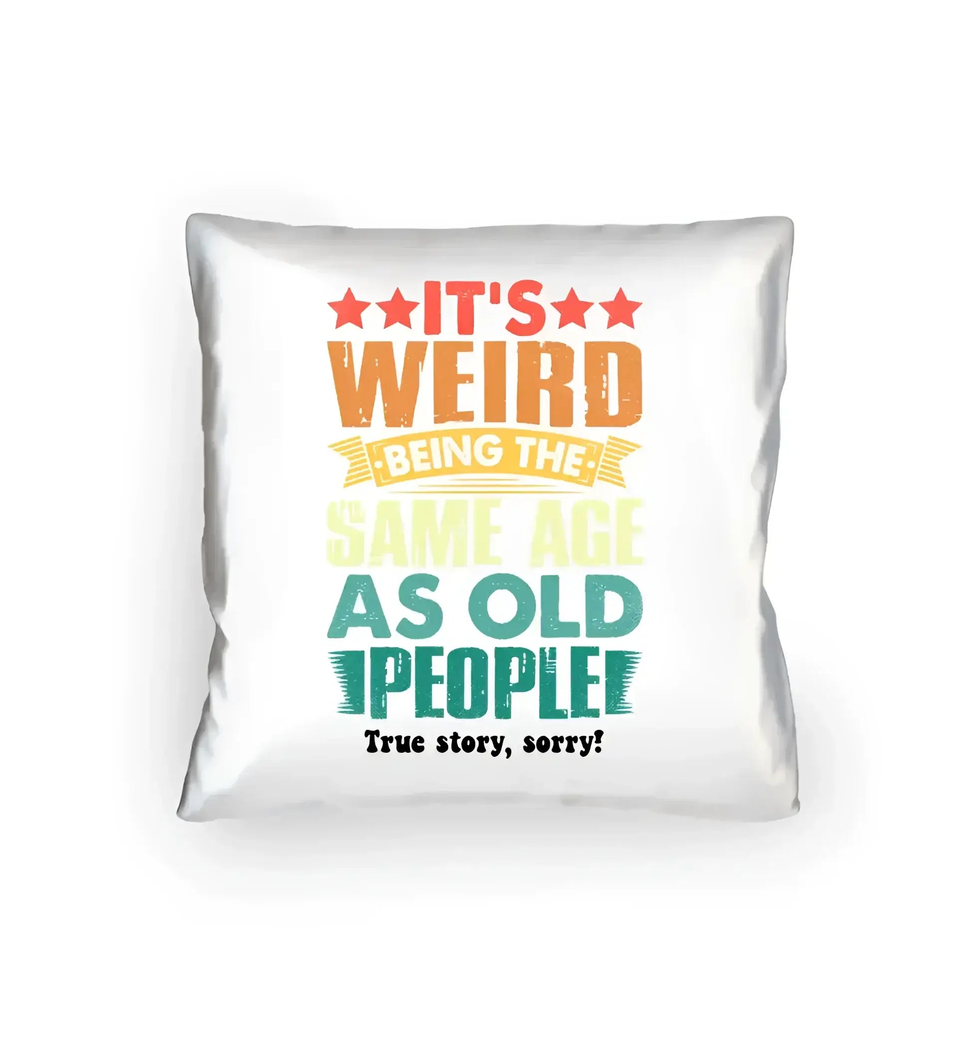 Old people • Kissen 40x40 cm • Exklusivdesign • personalisiert