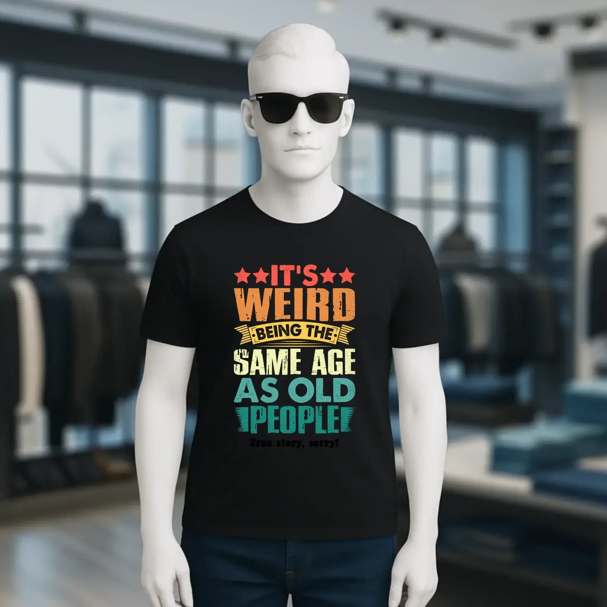 Old people • Unisex Premium T-Shirt XS-5XL aus Bio-Baumwolle für Damen & Herren • Exklusivdesign • personalisiert