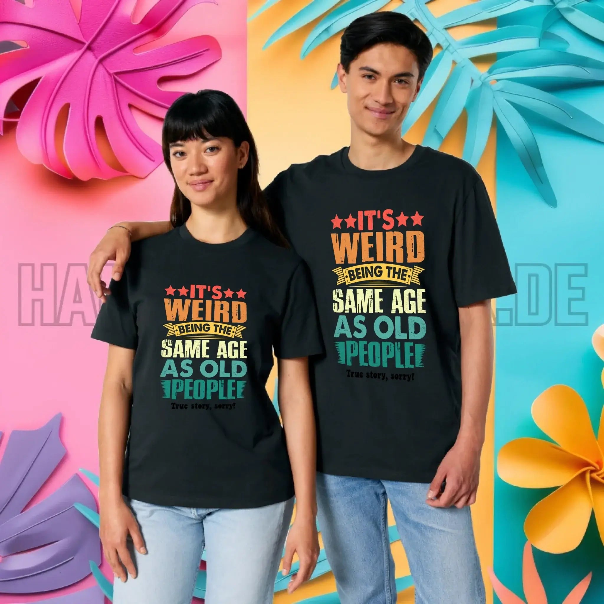 Old people • Unisex Premium T-Shirt XS-5XL aus Bio-Baumwolle für Damen & Herren • Exklusivdesign • personalisiert