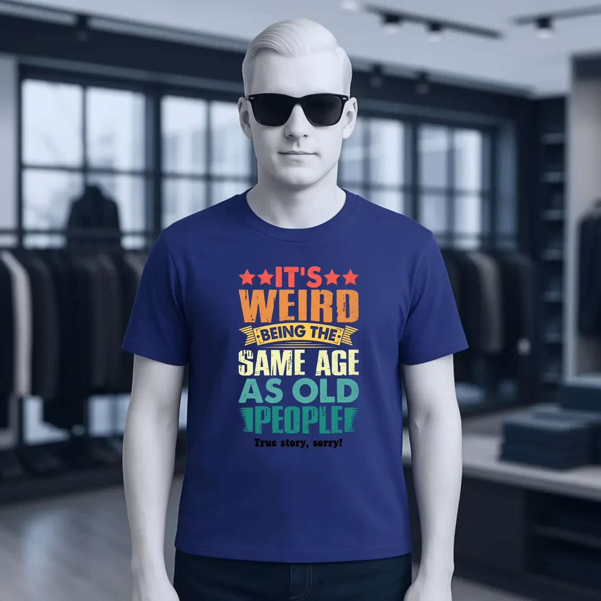 Old people • Unisex Premium T-Shirt XS-5XL aus Bio-Baumwolle für Damen & Herren • Exklusivdesign • personalisiert