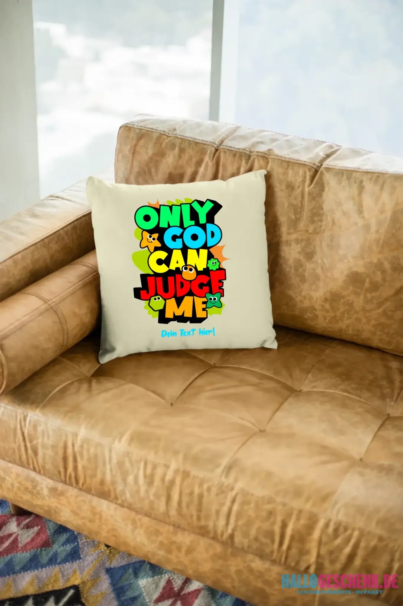 Only God • Kissen 40x40 cm • personalisiert