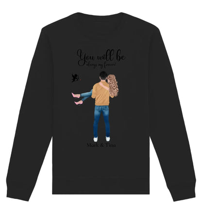 HalloGeschenk.de front-organic-basic-unisex-sweatshirt-272727-1116x