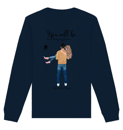 HalloGeschenk.de front-organic-basic-unisex-sweatshirt-0e2035-1116x