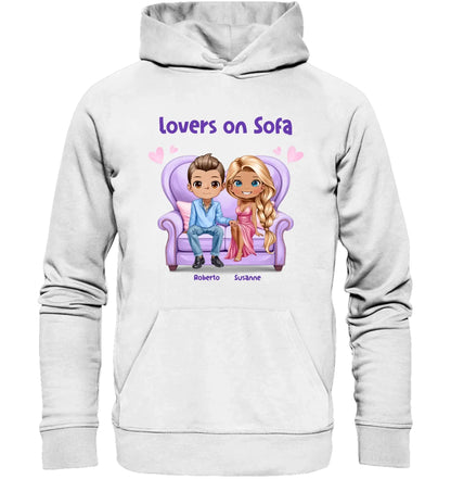 HalloGeschenk.de front-organic-hoodie-f8f8f8-1116x