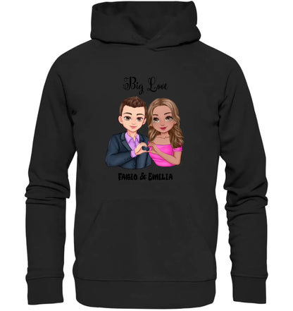 HalloGeschenk.de front-organic-hoodie-272727-1116x