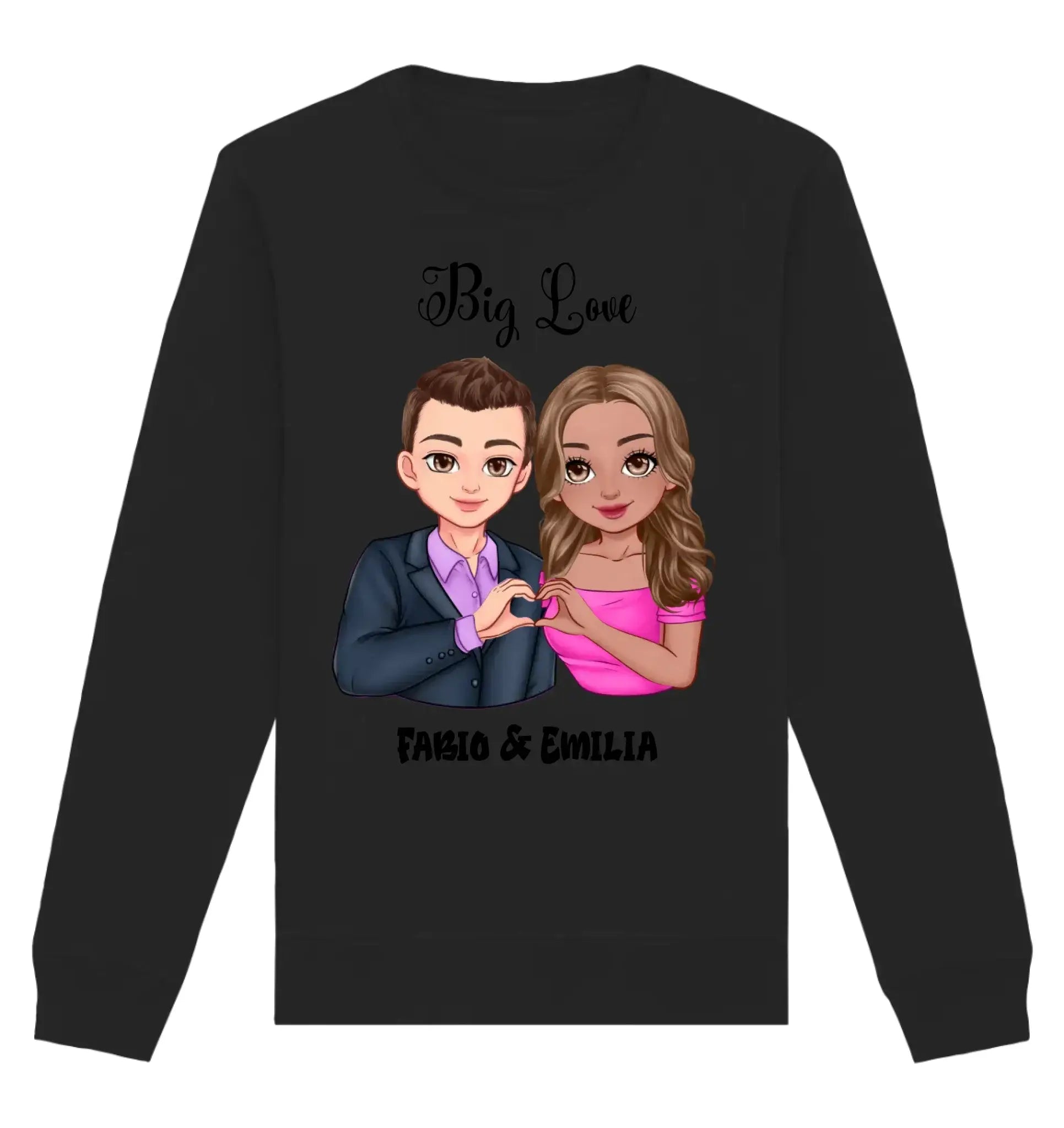 HalloGeschenk.de front-organic-basic-unisex-sweatshirt-272727-1116x