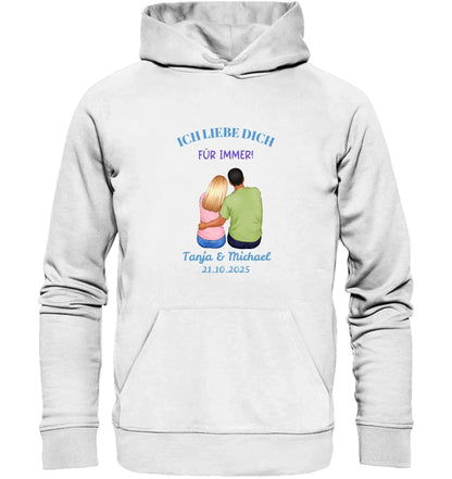 HalloGeschenk.de front-organic-hoodie-f8f8f8-1116x