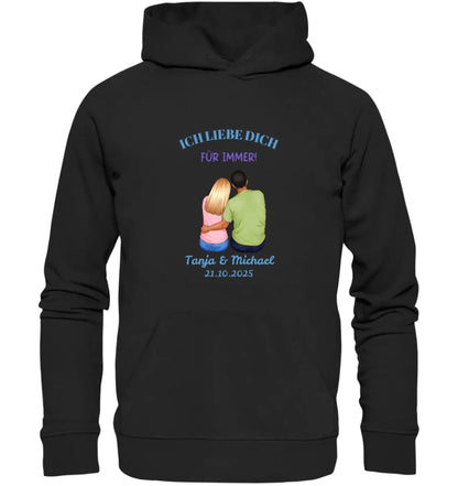 HalloGeschenk.de front-organic-hoodie-272727-1116x