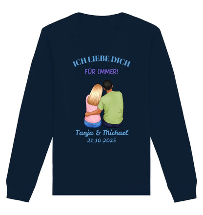 HalloGeschenk.de front-organic-basic-unisex-sweatshirt-0e2035-1116x