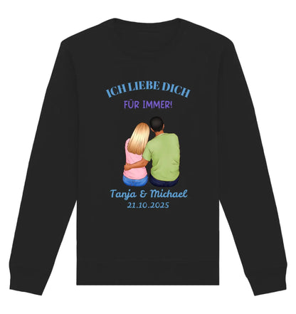 HalloGeschenk.de front-organic-basic-unisex-sweatshirt-272727-1116x