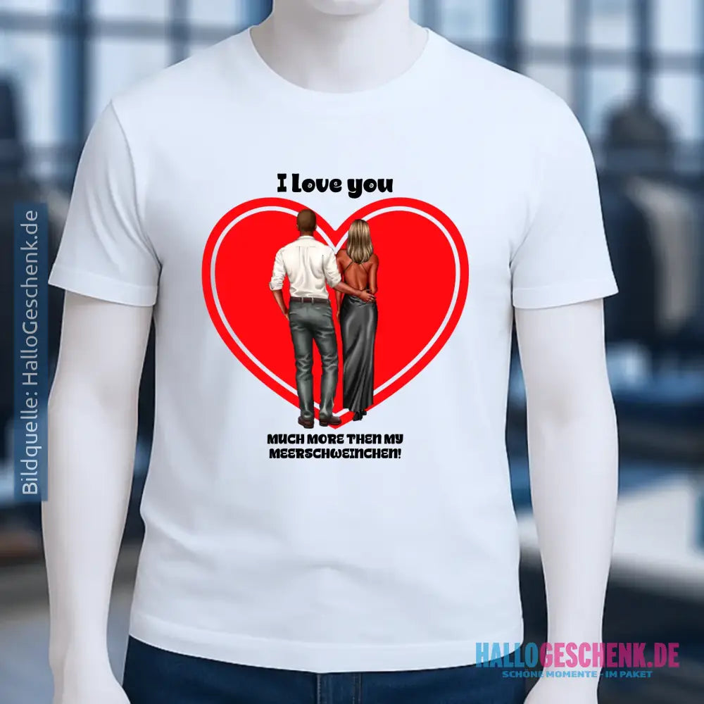 Paar Designer: Abendlook Couple personalisierbar - Unisex Premium T-Shirt XS-5XL aus Bio-Baumwolle für Damen & Herren