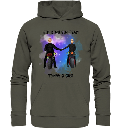 Paar-Designer: Motorrad Couple • mehrere Artikel • ’Statement-Collection’ • Wunschtext • personalisierte Figuren