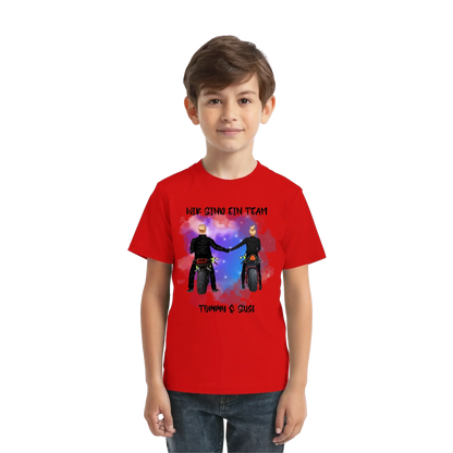 Paar-Designer: Motorrad Couple • mehrere Artikel • ’Statement-Collection’ • Wunschtext • personalisierte Figuren