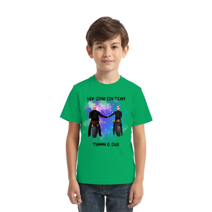 Paar-Designer: Motorrad Couple • mehrere Artikel • ’Statement-Collection’ • Wunschtext • personalisierte Figuren