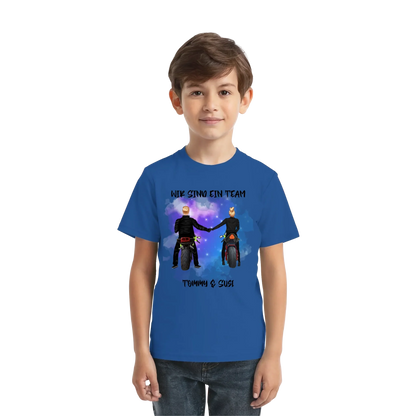 Paar-Designer: Motorrad Couple • mehrere Artikel • ’Statement-Collection’ • Wunschtext • personalisierte Figuren