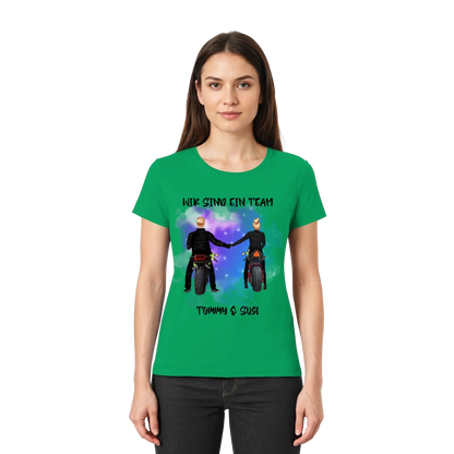 Paar-Designer: Motorrad Couple • mehrere Artikel • ’Statement-Collection’ • Wunschtext • personalisierte Figuren