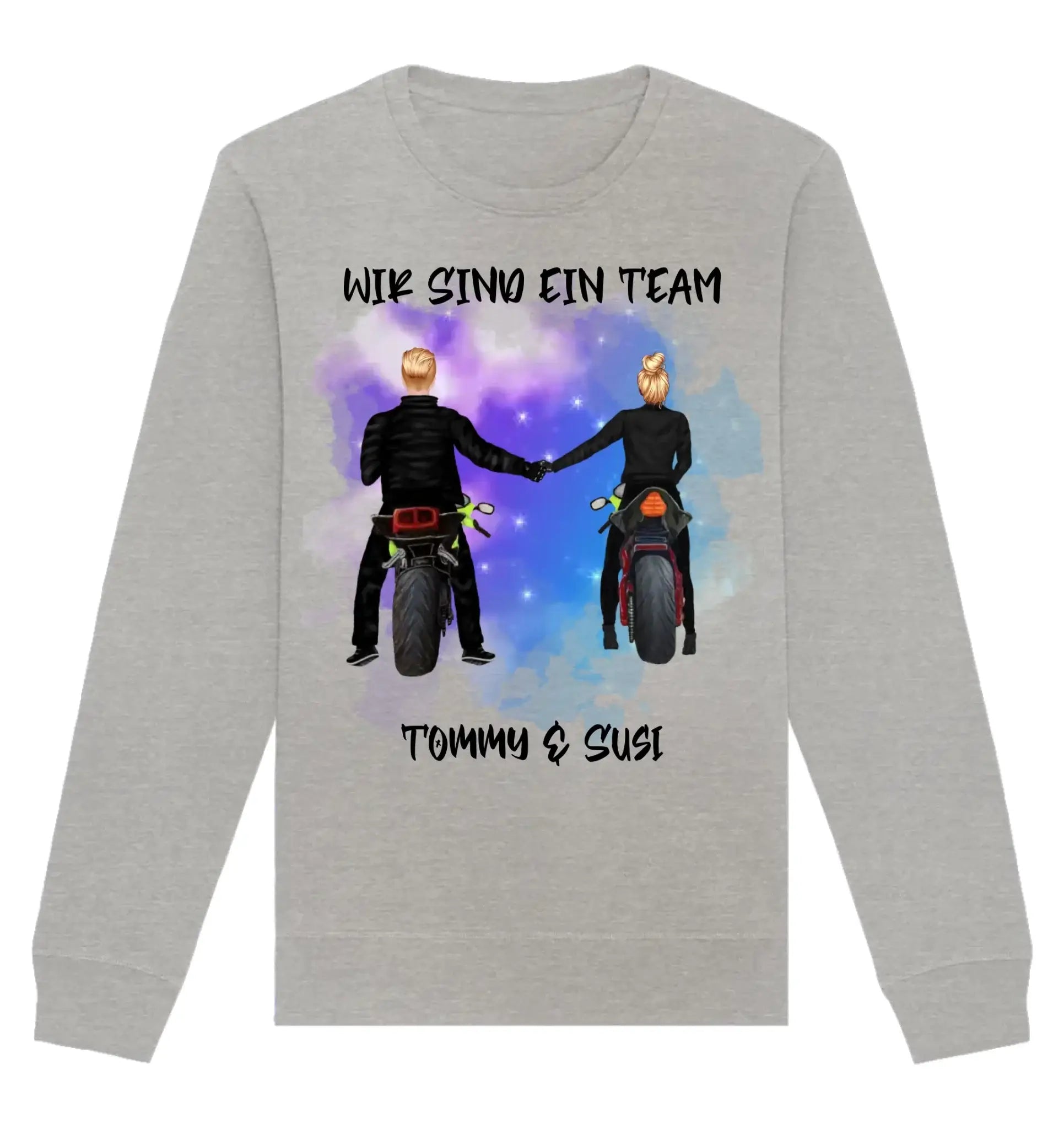 HalloGeschenk.de front-organic-basic-unisex-sweatshirt-c2c1c0-1116x