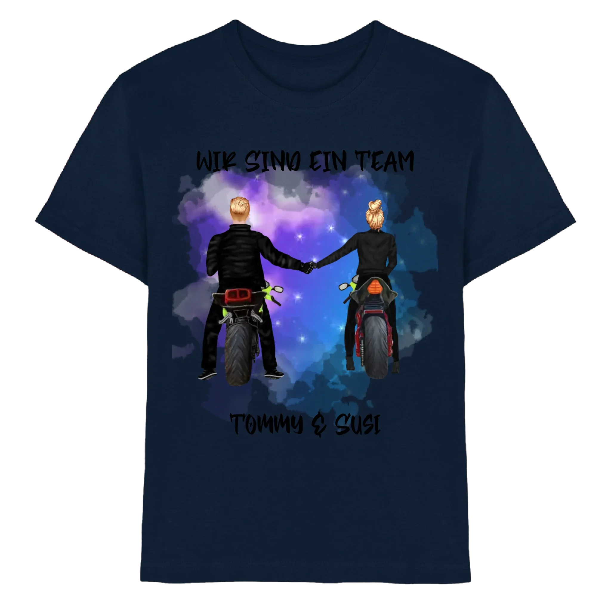 Paar-Designer: Motorrad Couple Straßenschild • mehrere Artikel • ’Statement-Collection’ • Wunschtext • personalisierte