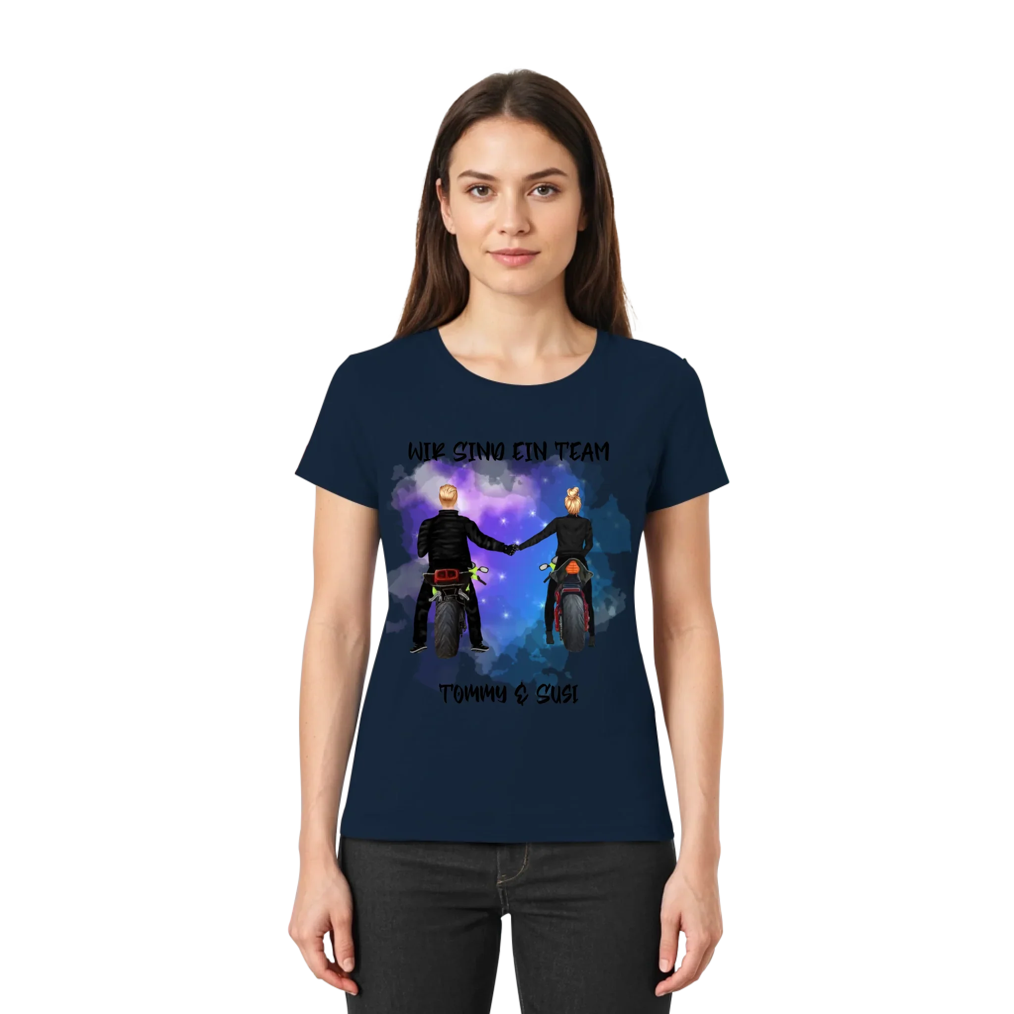 Paar-Designer: Motorrad Couple Straßenschild • mehrere Artikel • ’Statement-Collection’ • Wunschtext • personalisierte