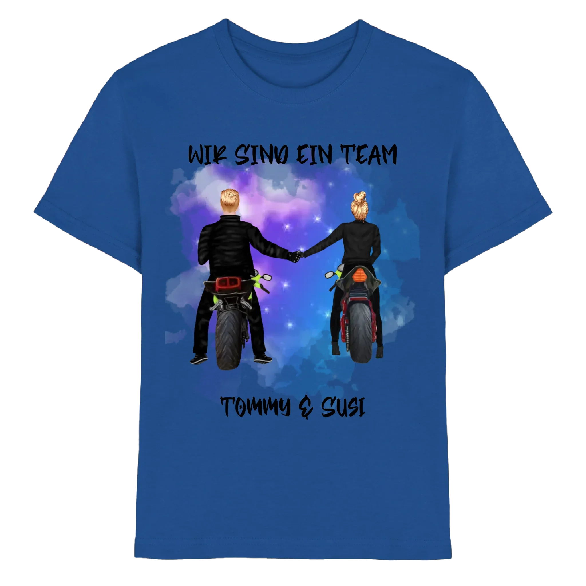 Paar-Designer: Motorrad Couple Straßenschild • mehrere Artikel • ’Statement-Collection’ • Wunschtext • personalisierte