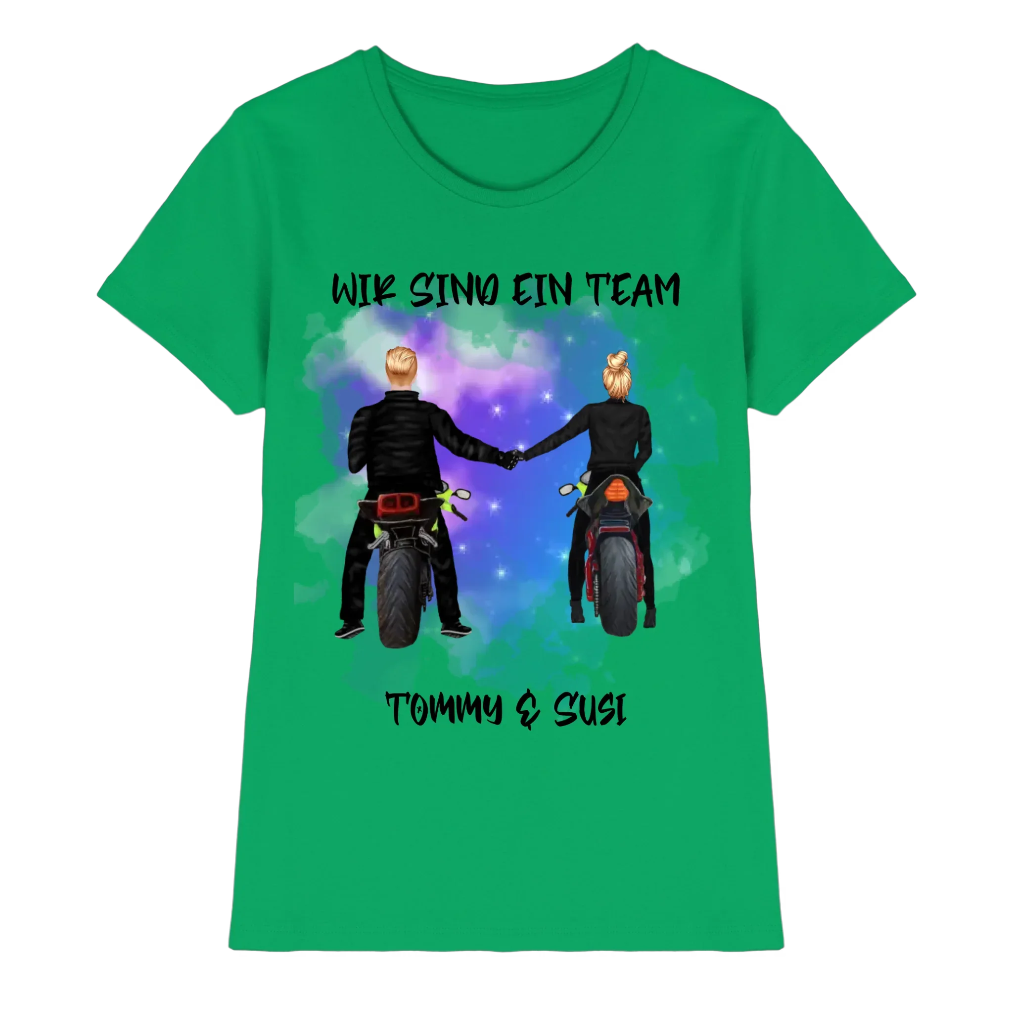 Paar-Designer: Motorrad Couple Straßenschild • mehrere Artikel • ’Statement-Collection’ • Wunschtext • personalisierte