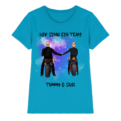 Paar-Designer: Motorrad Couple Straßenschild • mehrere Artikel • ’Statement-Collection’ • Wunschtext • personalisierte