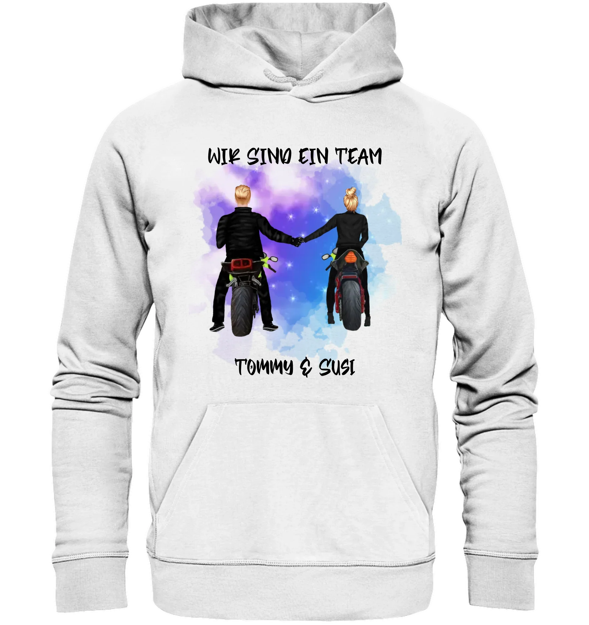 Paar-Designer: Motorrad Couple Straßenschild • mehrere Artikel • ’Statement-Collection’ • Wunschtext • personalisierte