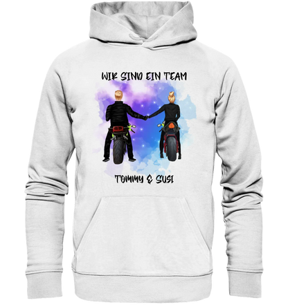 Paar-Designer: Motorrad Couple Straßenschild • mehrere Artikel • ’Statement-Collection’ • Wunschtext • personalisierte