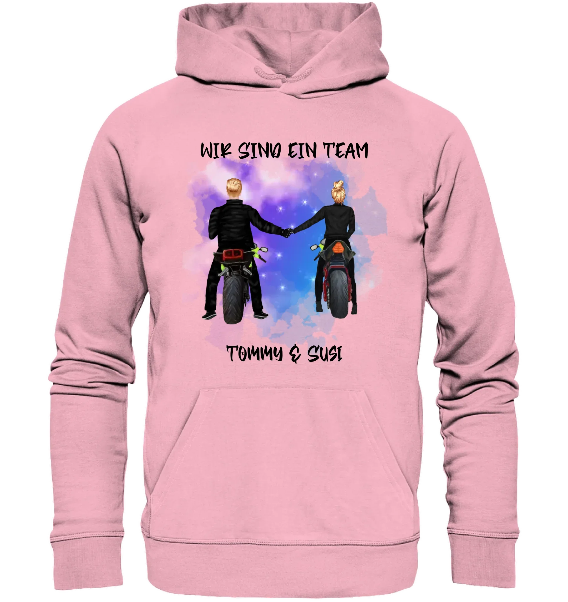 Paar-Designer: Motorrad Couple Straßenschild • mehrere Artikel • ’Statement-Collection’ • Wunschtext • personalisierte