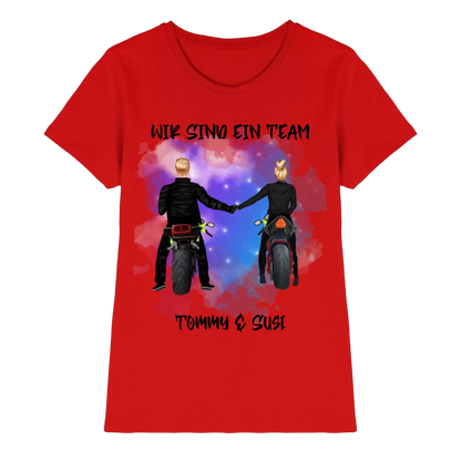 Paar-Designer: Motorrad Couple Straßenschild • mehrere Artikel • ’Statement-Collection’ • Wunschtext • personalisierte