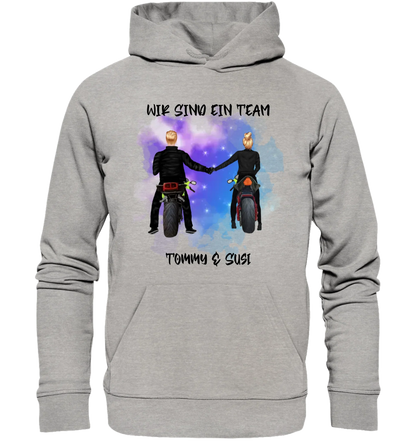 Paar-Designer: Motorrad Couple Straßenschild • mehrere Artikel • ’Statement-Collection’ • Wunschtext • personalisierte