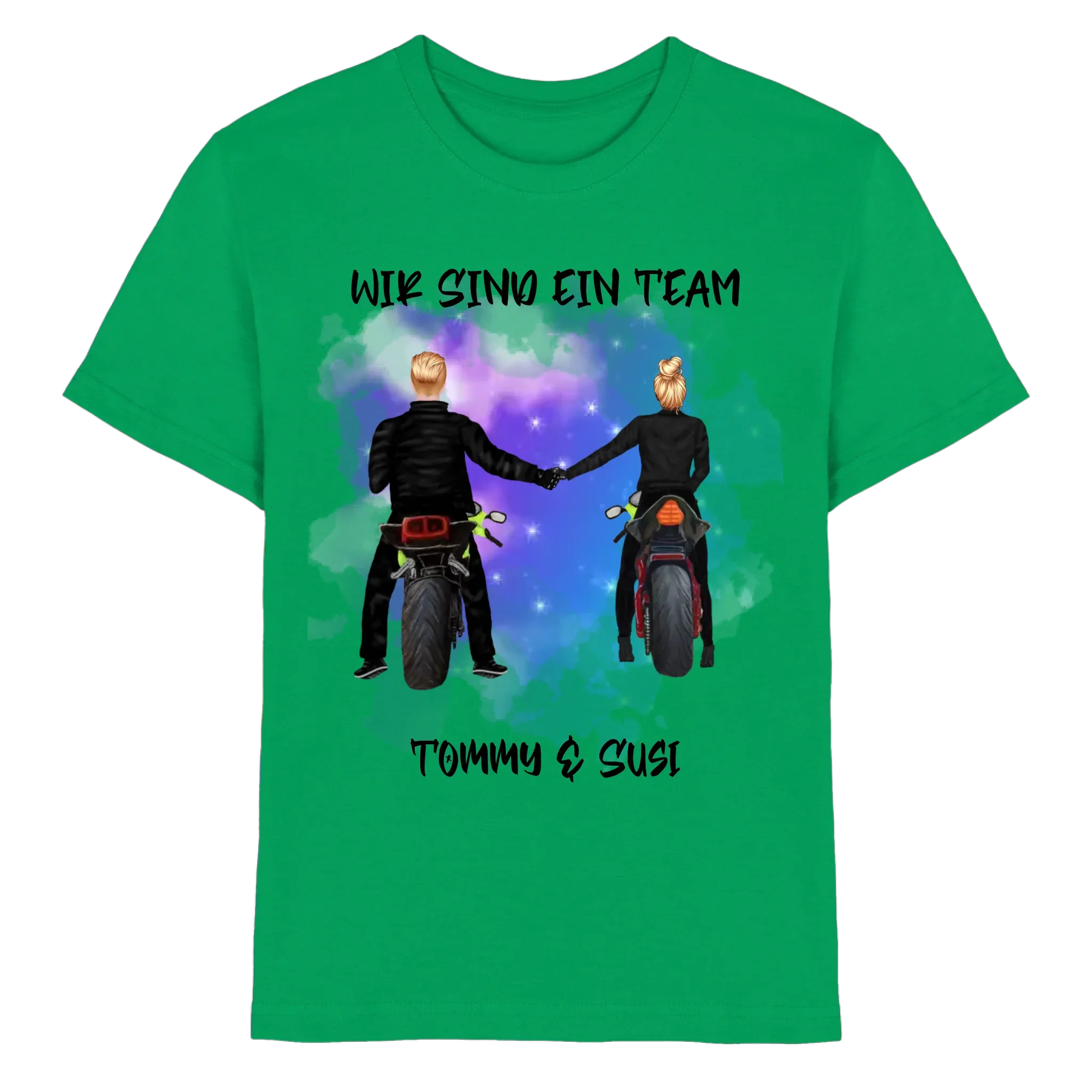 Paar-Designer: Motorrad Couple Straßenschild • mehrere Artikel • ’Statement-Collection’ • Wunschtext • personalisierte