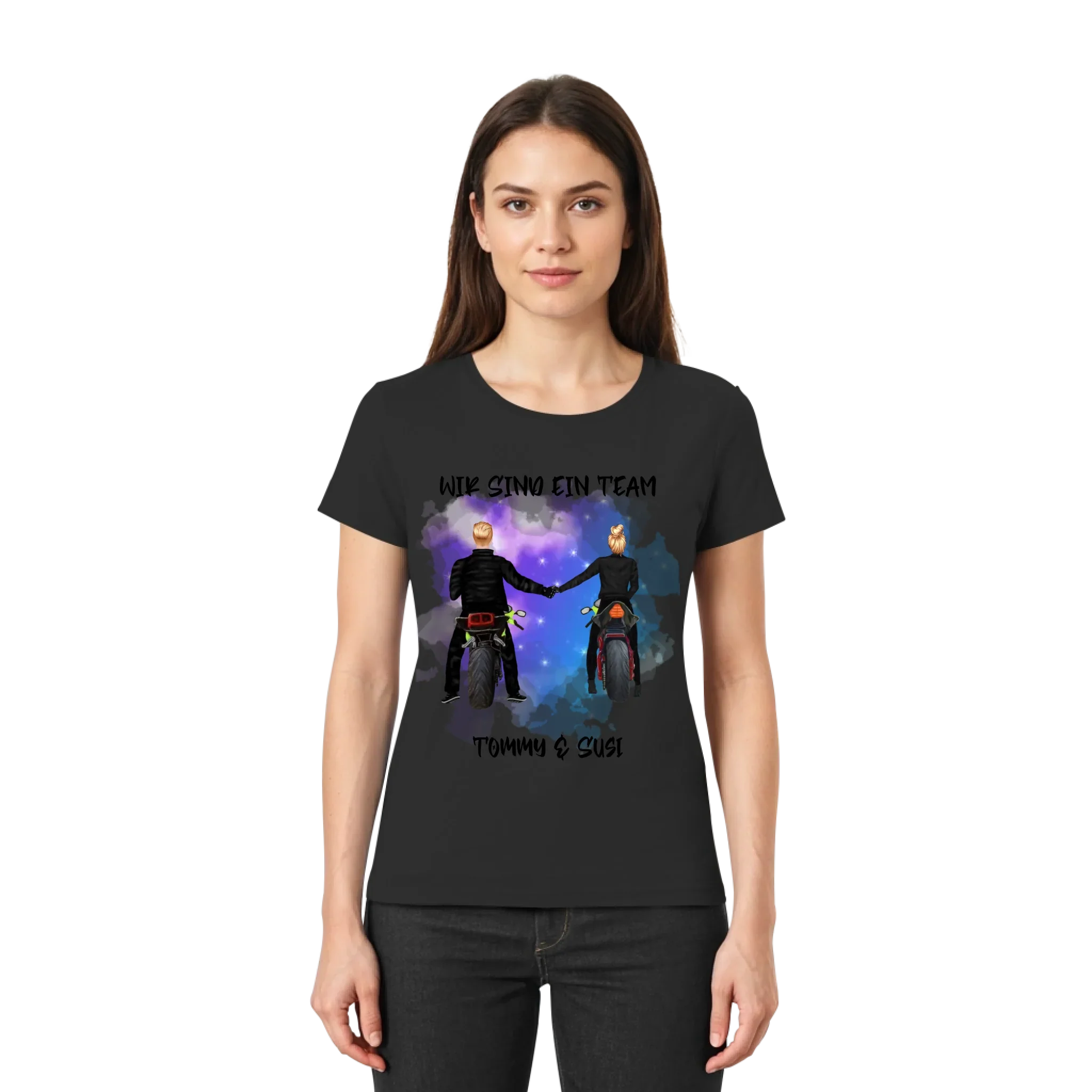 Paar-Designer: Motorrad Couple Straßenschild • mehrere Artikel • ’Statement-Collection’ • Wunschtext • personalisierte