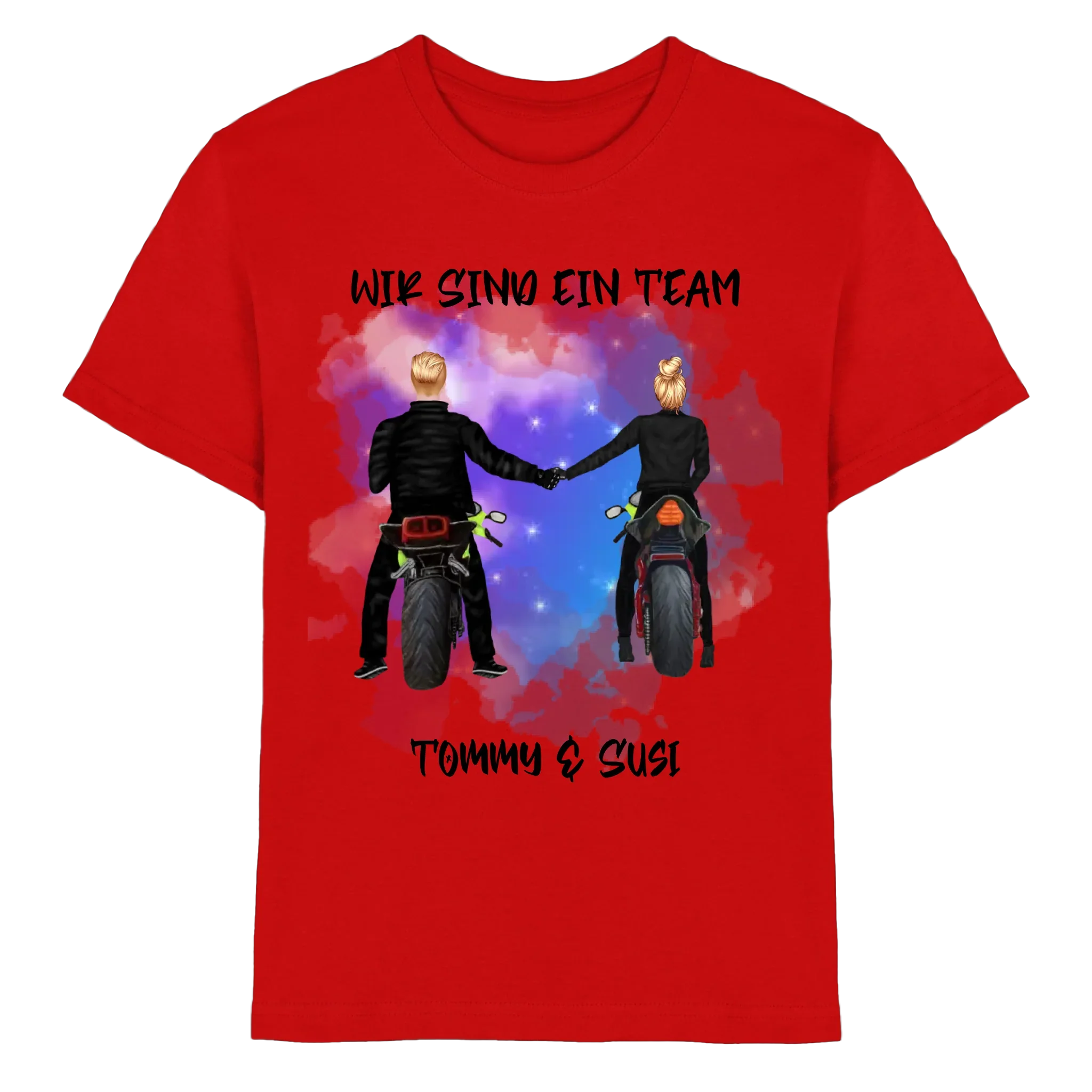 Paar-Designer: Motorrad Couple Straßenschild • mehrere Artikel • ’Statement-Collection’ • Wunschtext • personalisierte