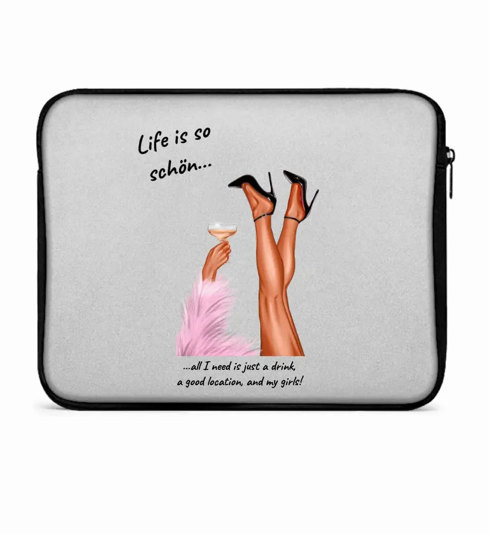 Party legs • Laptop Case 15" Zoll Notebook-Tasche • Exklusivdesign • personalisiert