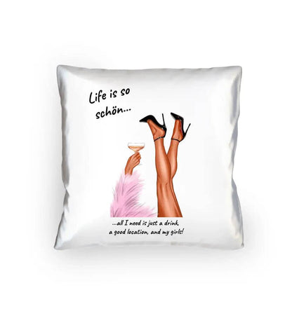 Party Legs personalisierbar - Kissen 40x40 cm