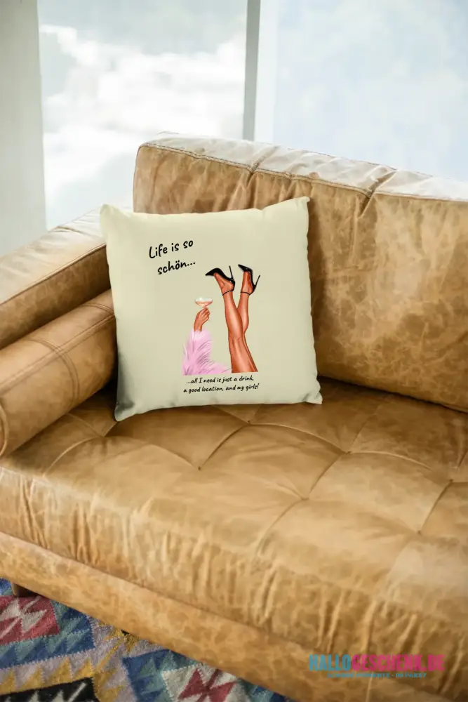 Party Legs personalisierbar - Kissen 40x40 cm