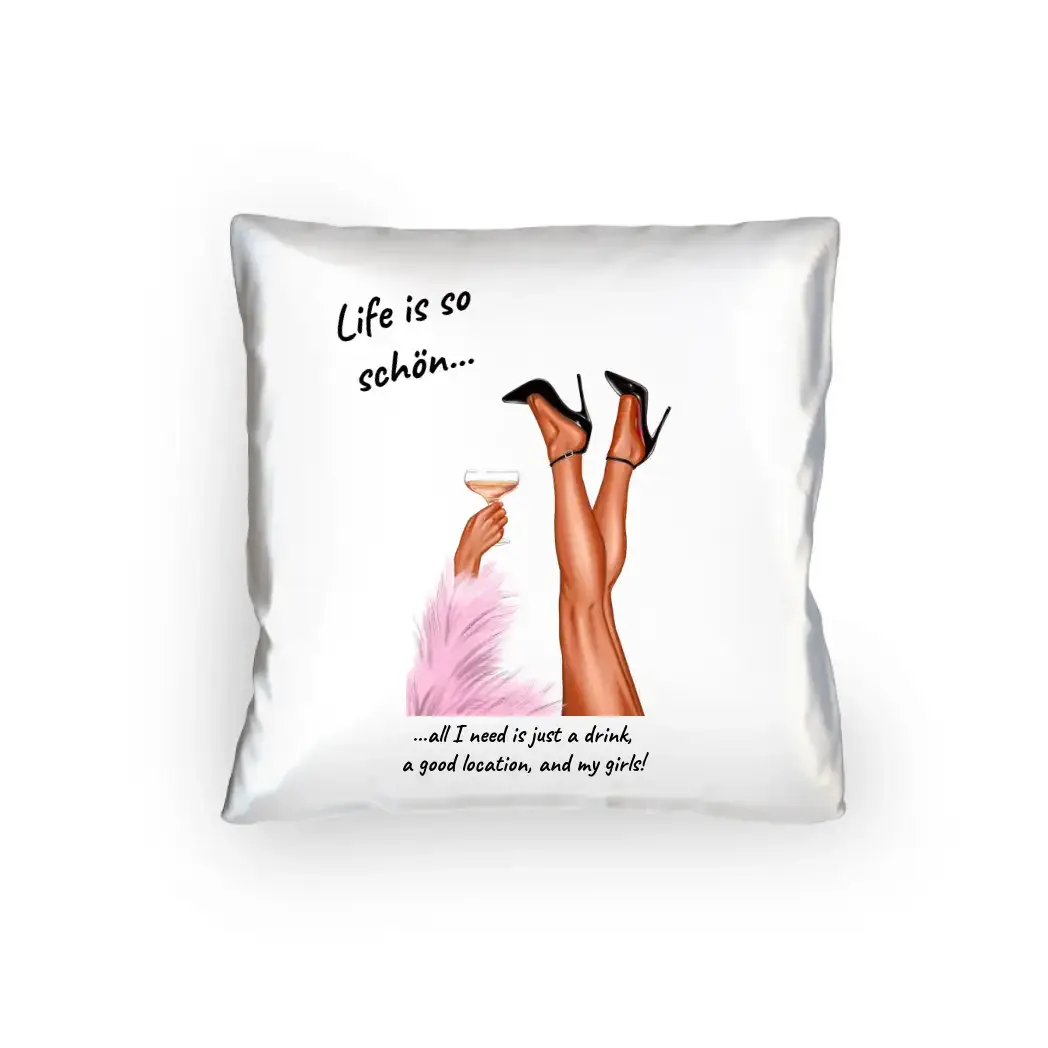 Party Legs personalisierbar - Kissen 40x40 cm