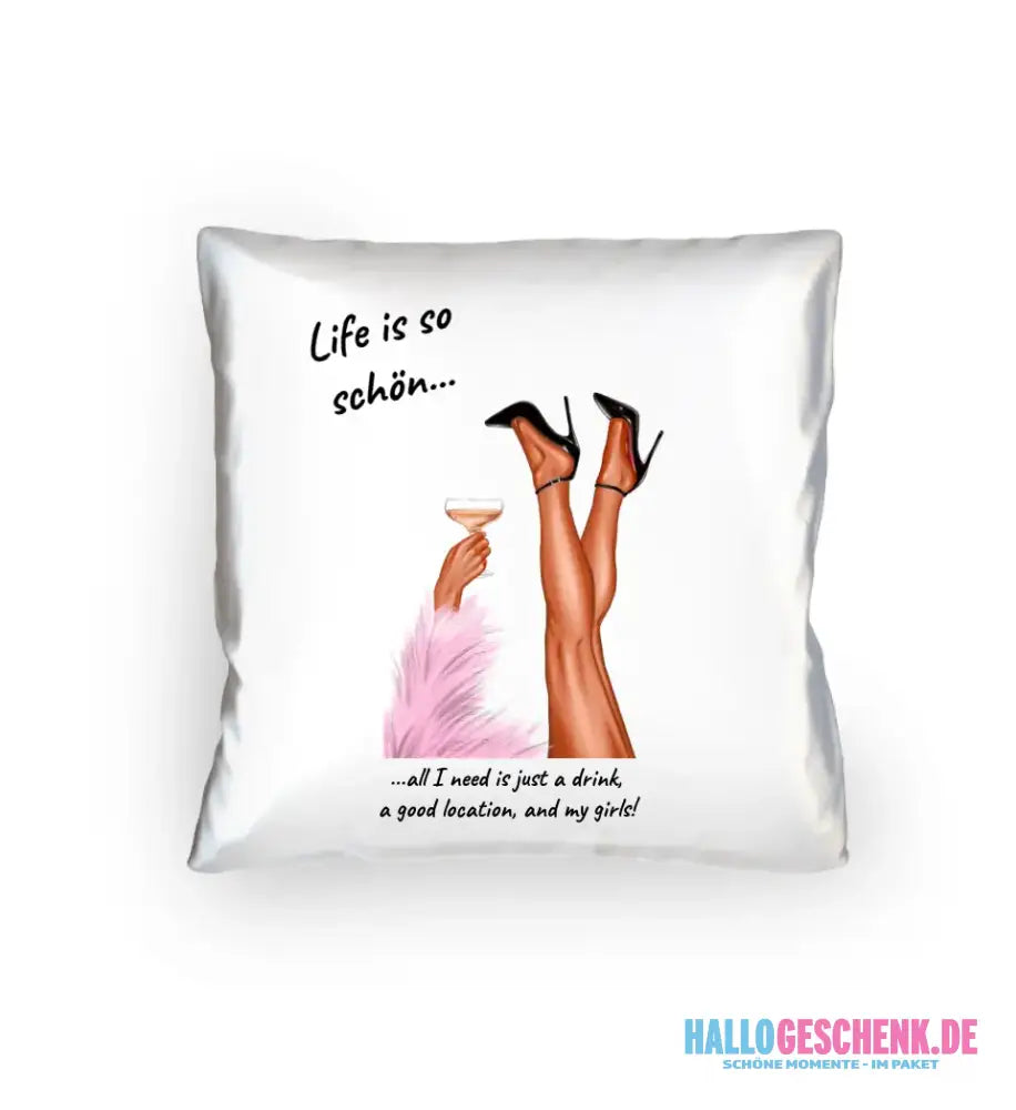 Party Legs personalisierbar - Kissen 40x40 cm