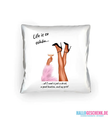 Party Legs personalisierbar - Kissen 40x40 cm