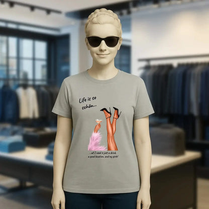 Party Legs personalisierbar - Ladies Premium T-Shirt XS-2XL aus Bio-Baumwolle für Damen