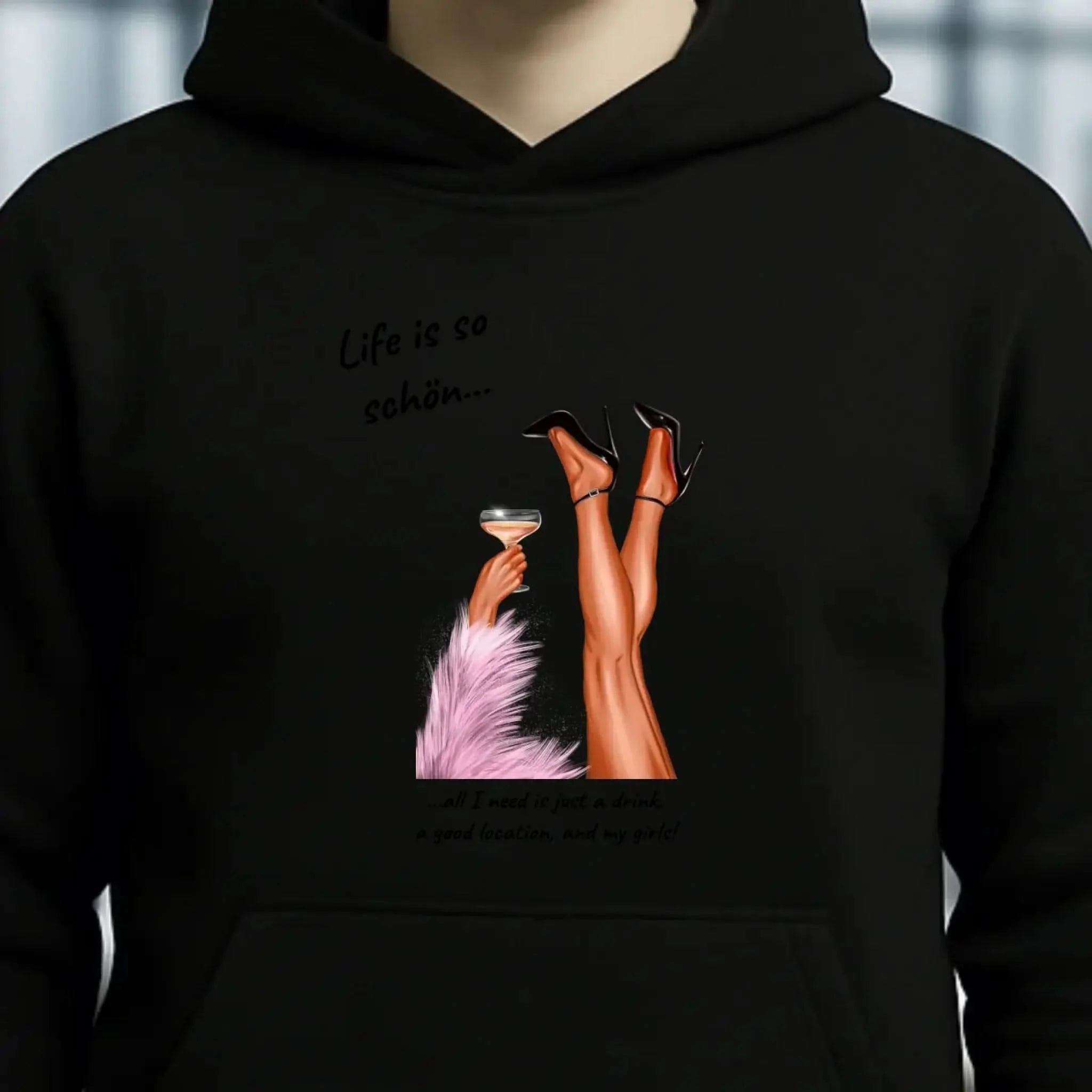 Party legs • Unisex Premium Hoodie XS-5XL aus Bio-Baumwolle für Damen & Herren • Exklusivdesign • personalisiert