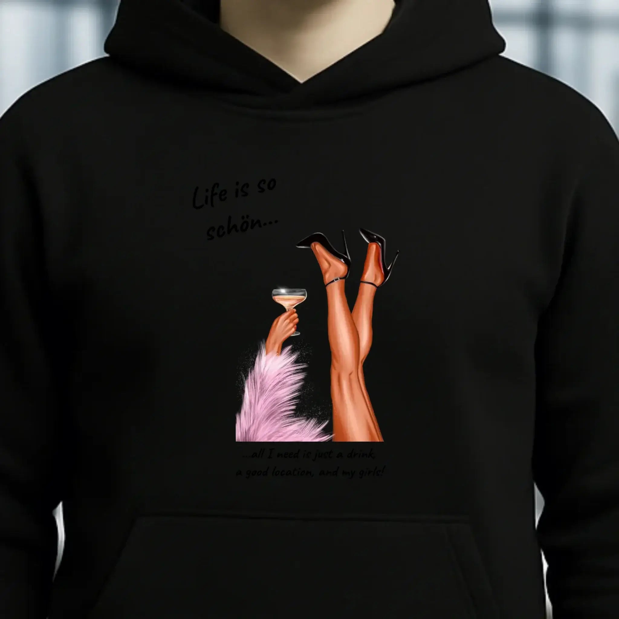 Party legs • Unisex Premium Hoodie XS-5XL aus Bio-Baumwolle für Damen & Herren • Exklusivdesign • personalisiert