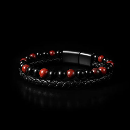 PASSION RED TIGER EYE - Armband